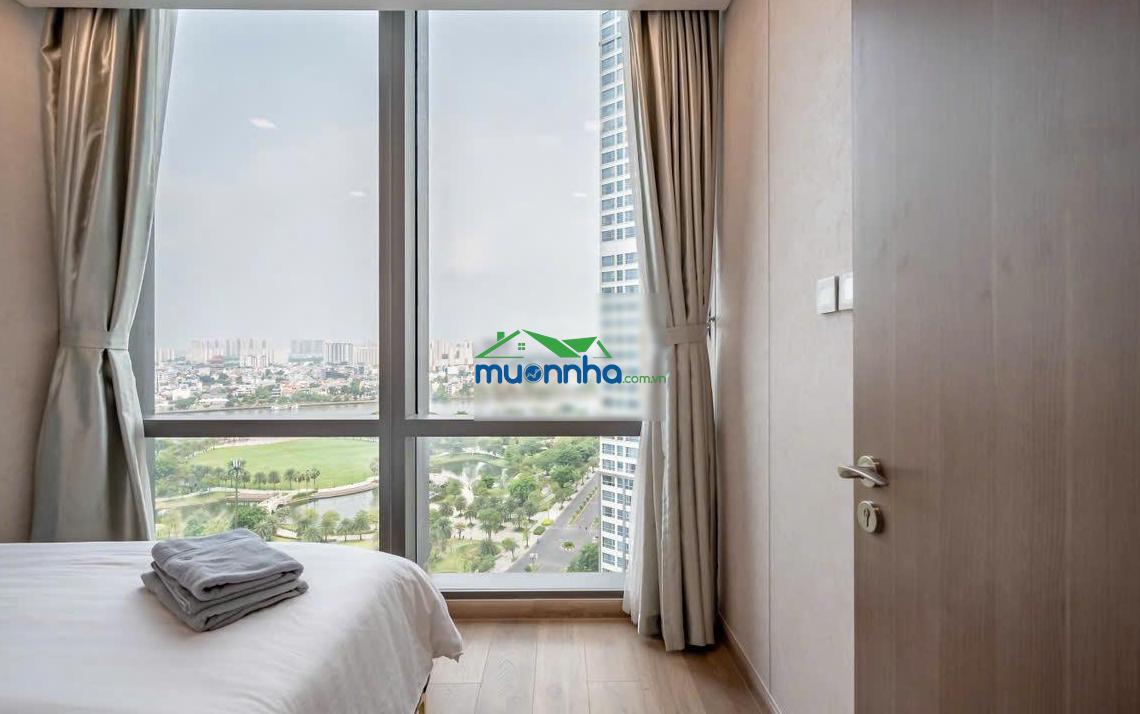 Cho thuê 3pn vòng cung vinhomes toà the landmark 81, giá 42tr dt 109m2 full nội thất, lh 0397 383 *** - 2