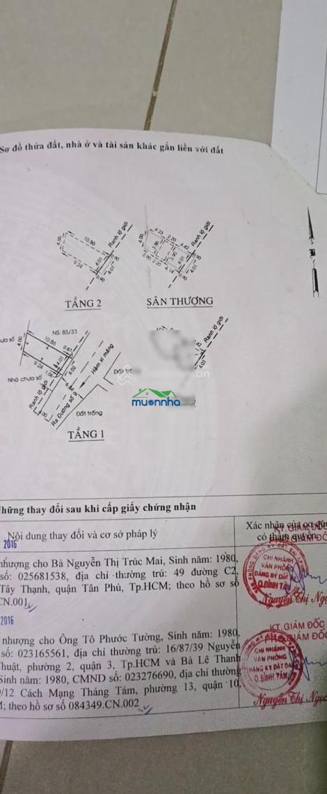 Bán nhà riêng xây dựng kiên cố, bình hưng hòa, bình tân, hồ chí minh, 4,8 tỷ, sd 112m2
