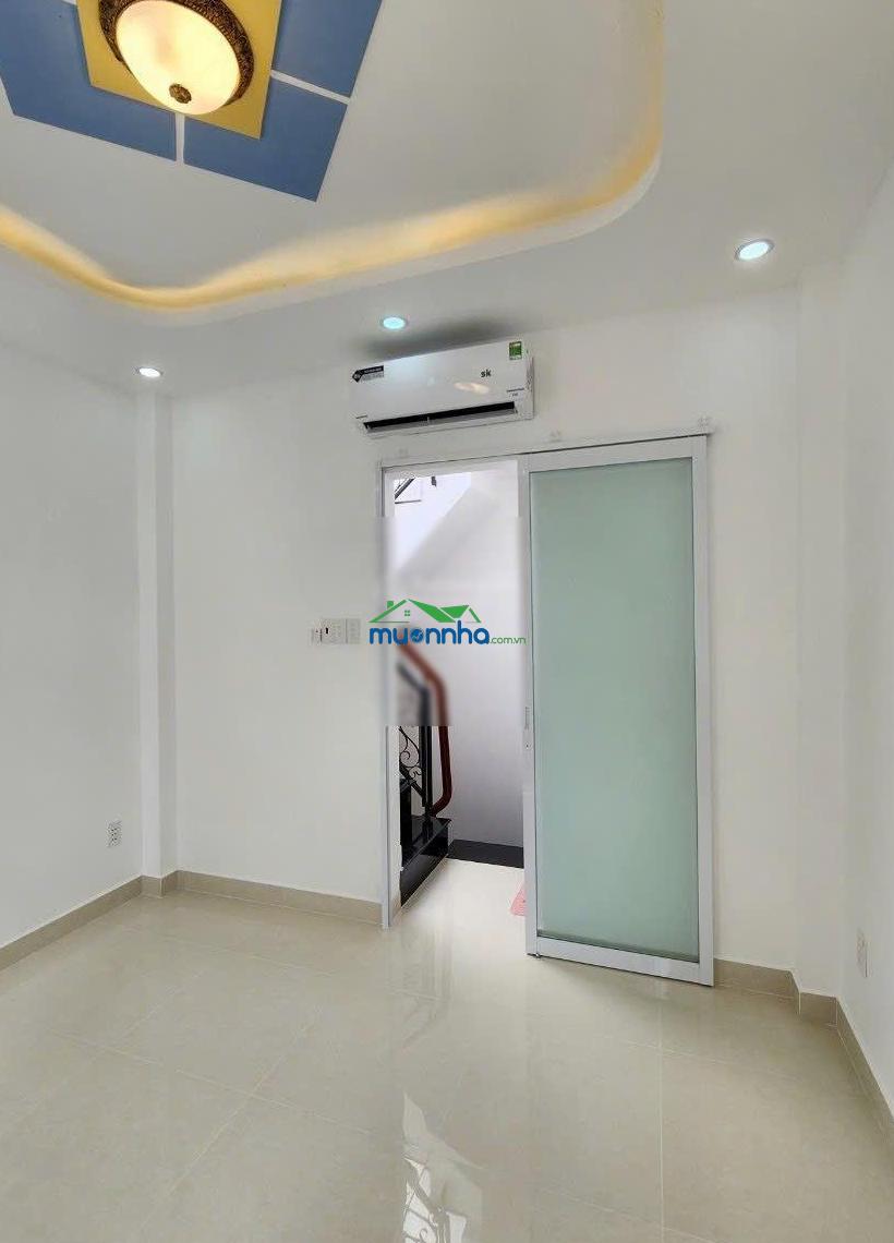 1,5 tỷ đúng giá bán nhanh. khu an ninh nhất chu văn an. dt 30m² xây 1 trệt 3 lầu, sổ riêng. hẻm 5m - 4