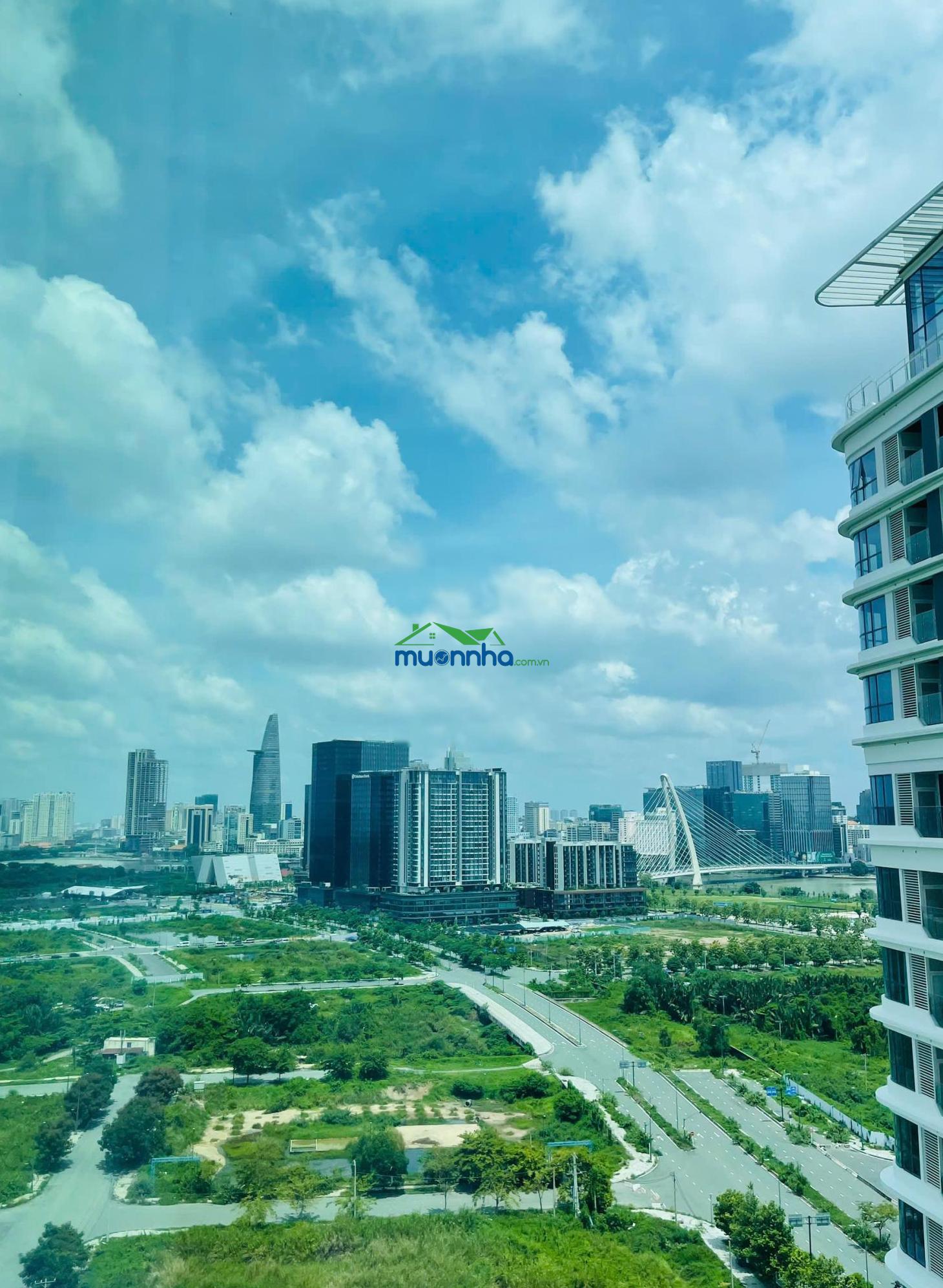 Rẻ nhất thị trường - cho thuê 2pn zeit thủ thiêm ntcb, view lm81 - giá 37 triệu bao pql - 4