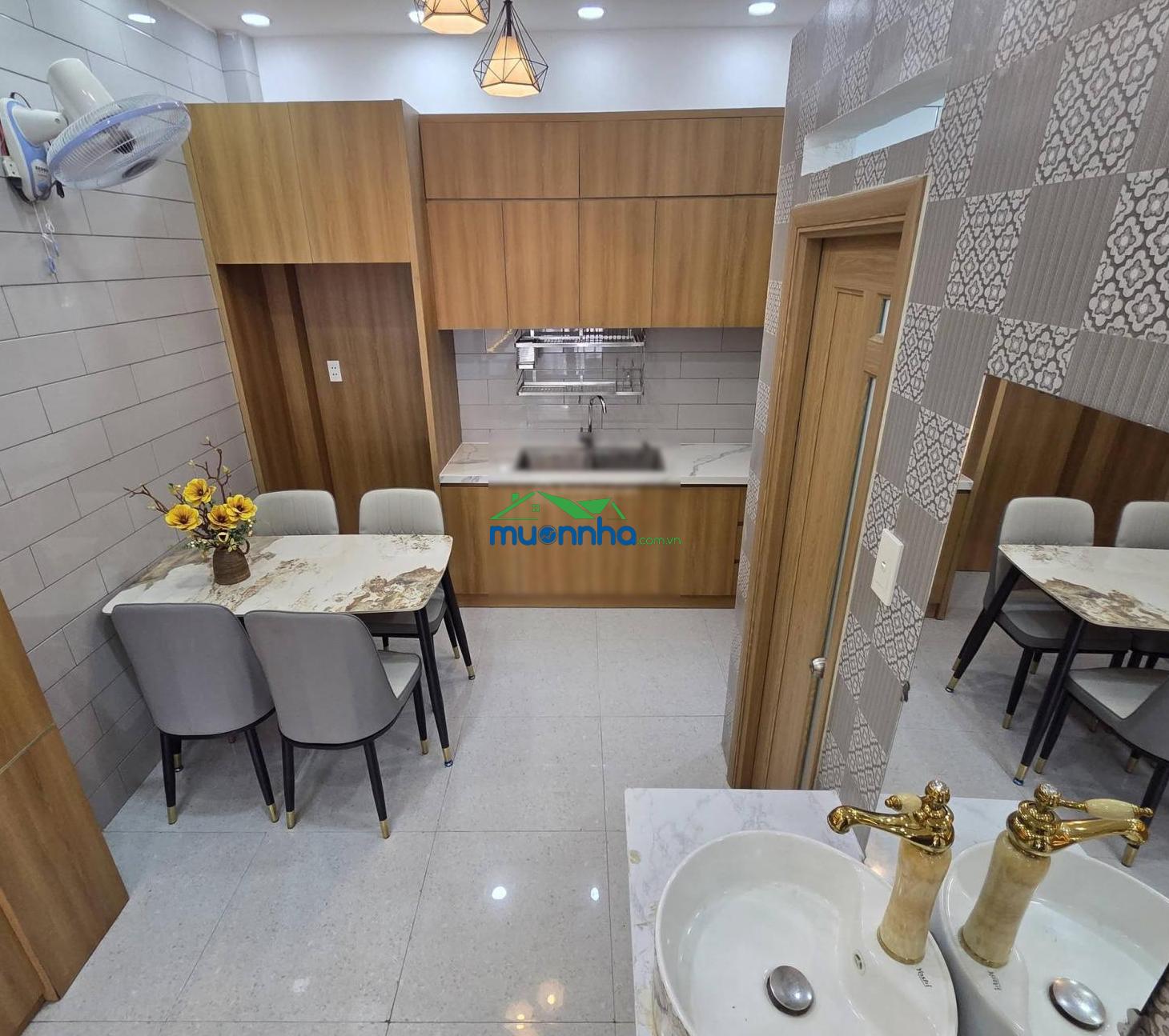 Nhà mới đẹp 6 tầng x hẻm xe hơi ngủ trong nhà - 4