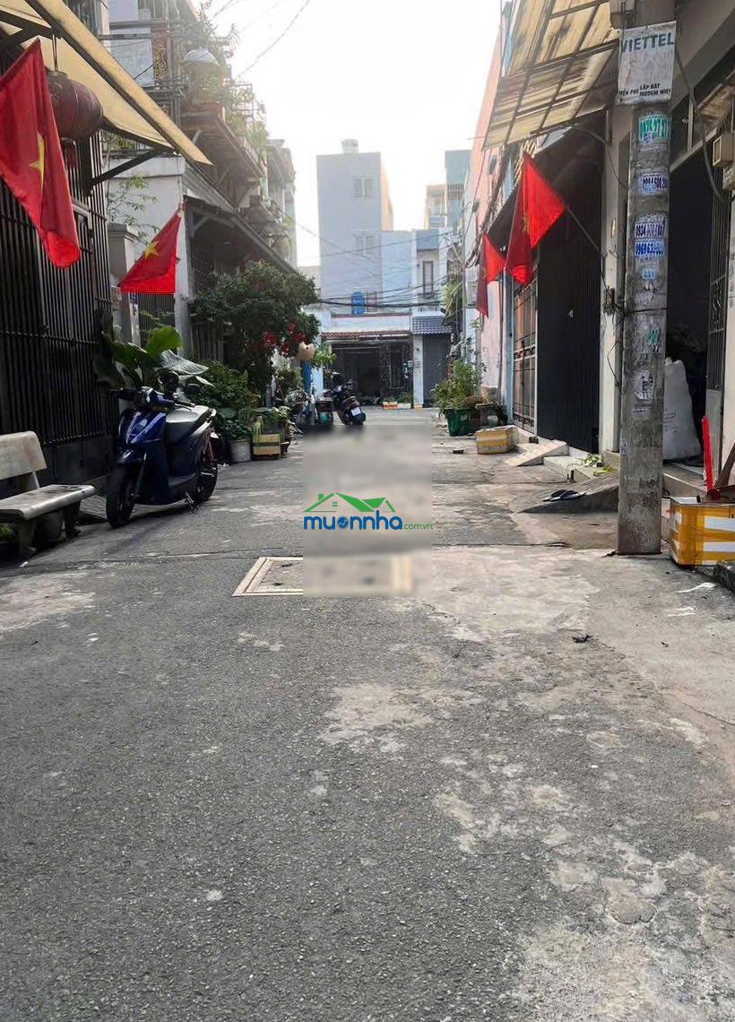 Nhỉnh 5 tỷ nhà mới 2 tầng đúc btct hẻm 6m thoại ngọc hầu 4x14m2 sổ vuông a4 lh 0936 999 ***
