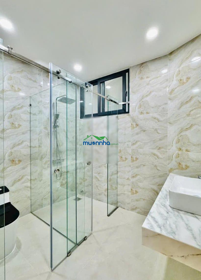 Cần bán nhà 4 tầng mới xây - nội thất cao cấp hẻm 6m lê quang định - trong khu toàn nhà biệt thự - 4