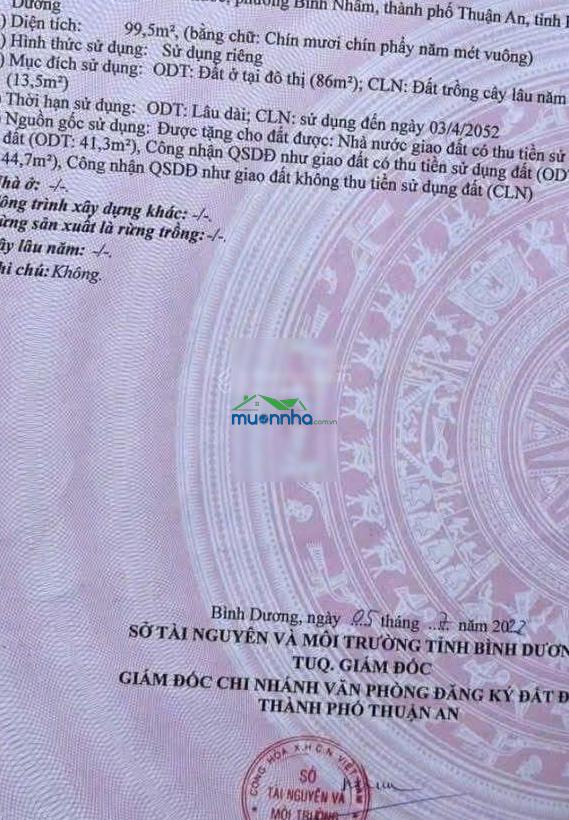 Đất đường ô tô dt 99m² giá 2 tỷ 850tr sổ sẵn có hỗ trợ bank. công chứng liền oke - 2