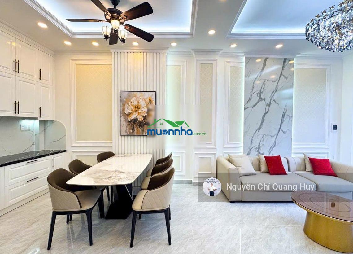 Nhà phố xây dựng mới đủ nội thất - hẻm 3,5m huỳnh tấn phát gần phú mỹ hưng - 8m x 9m giá 8,5 tỷ - 4