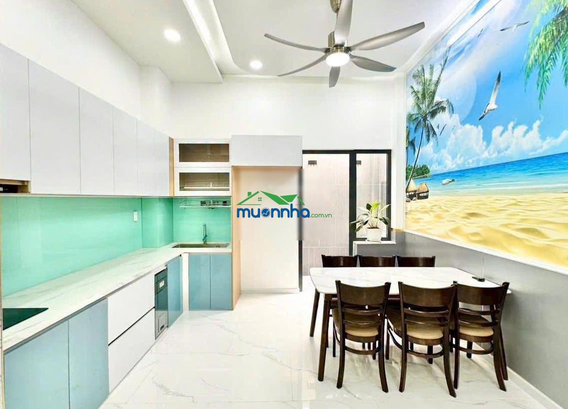 Bán nhà phường thới an, quận 12, xây mới, đường 6m thông, 3 phòng ngủ, 3 wc - 3