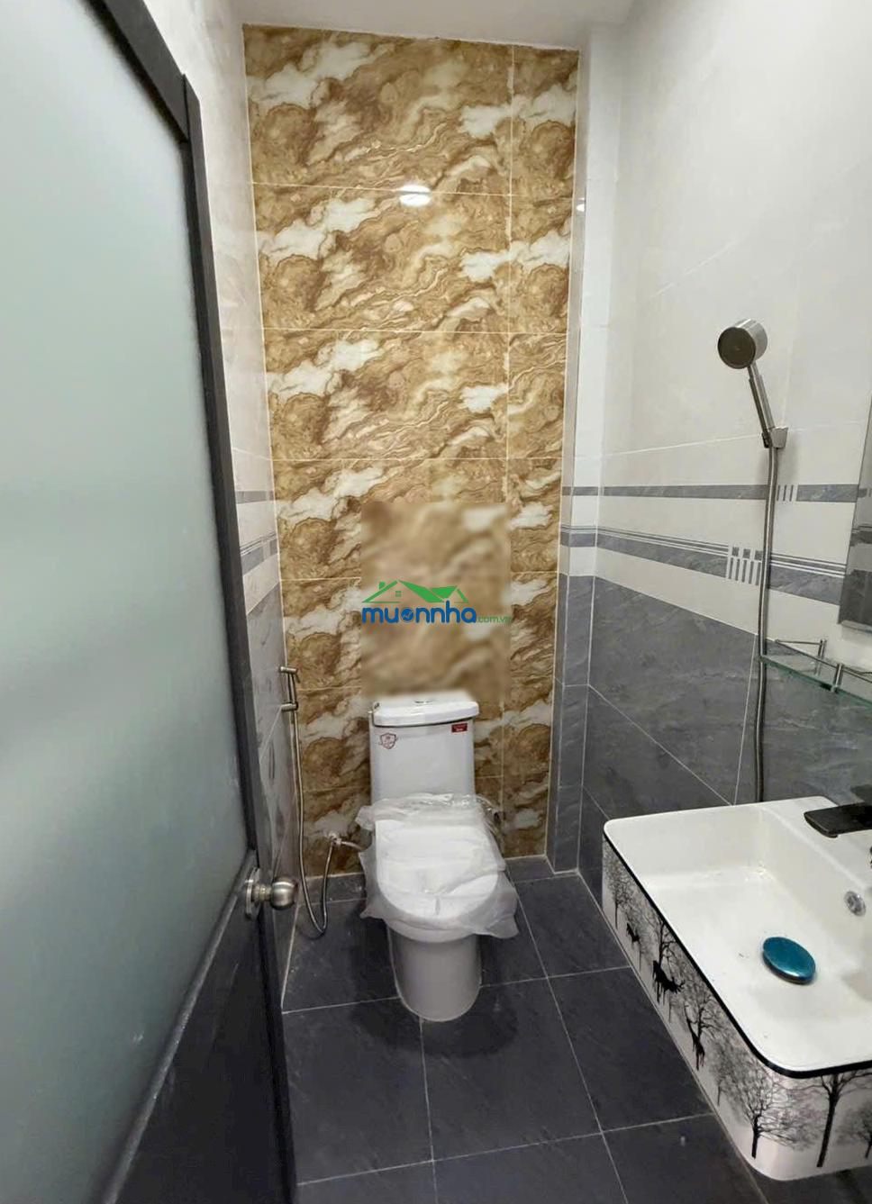 Nhà 103/1e văn thân, quận 6. dt 44m2 trệt 1 lầu 4pn cách 30m ra mặt tiền - 2