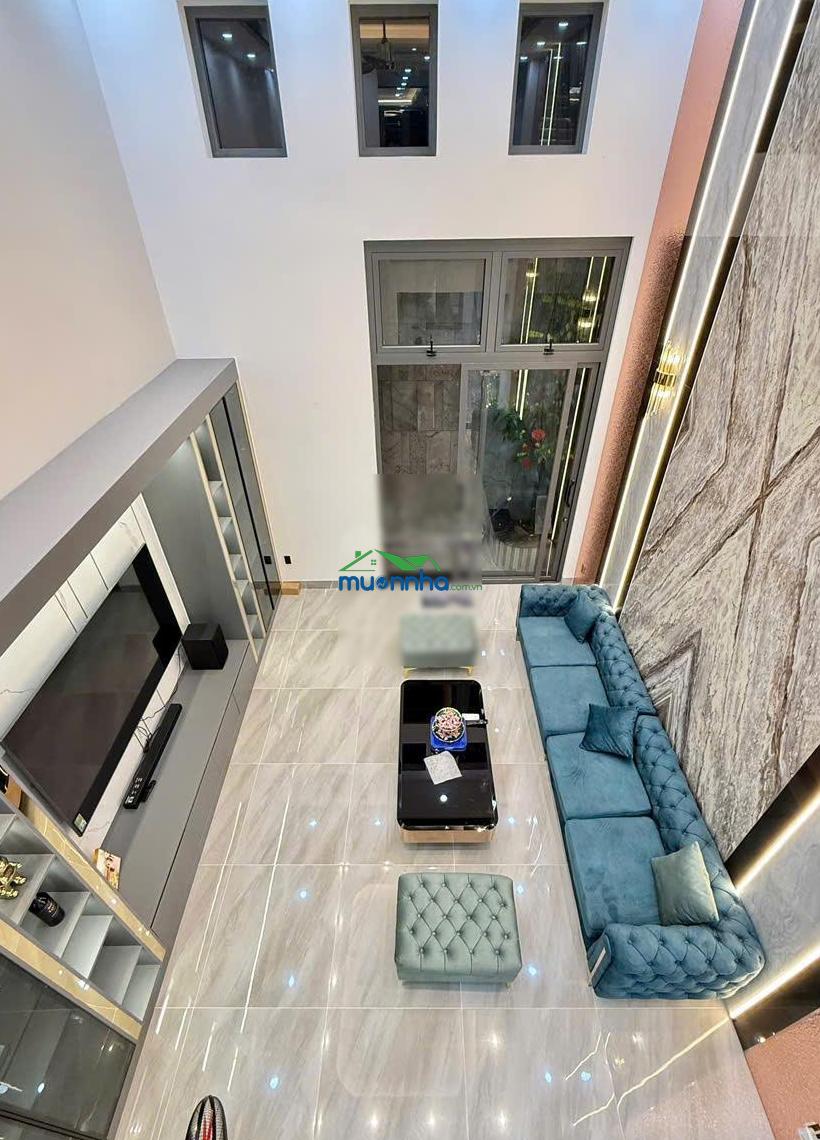 Nhà mới đẹp hiện đại 4 tầng - hẻm bình yên, đường ba vân, bàu cát - dt: 4 x 17m - giá: 9.8 tỷ tl