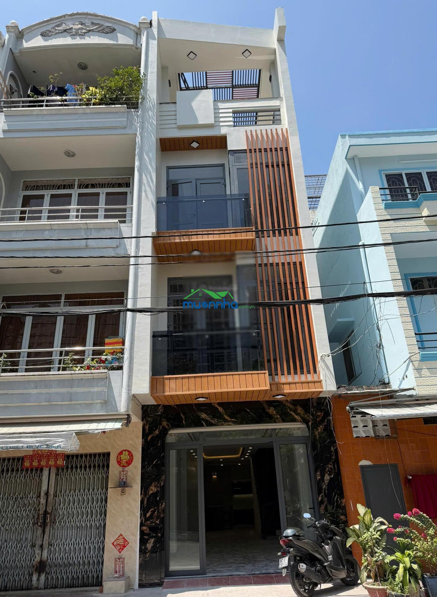 Bán nhà đường nội bộ khu bình phú 1, q6 - 4x19m - 3.5 tấm đẹp ở ngay - gần metro - 2