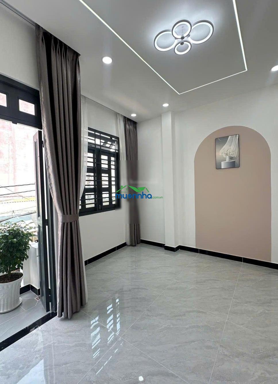 Bán nhà quận tân phú gần đầm sen, hẻm xe tải thông, nhà đẹp, full nội thất - 2