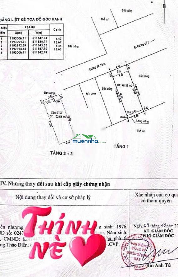 Bán nhà 1 trệt 2 lầu, 4,5x13, nhà đối diện công viên - 4