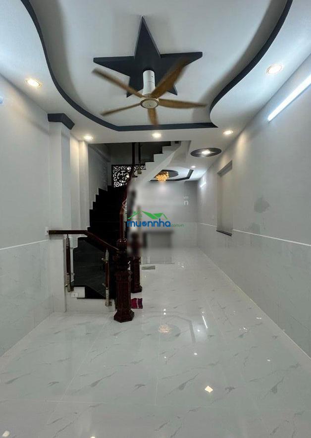 Sát mt phú định - nguyễn văn luông - hẻm 4m thông - 4 tầng btct - 4pn - 4