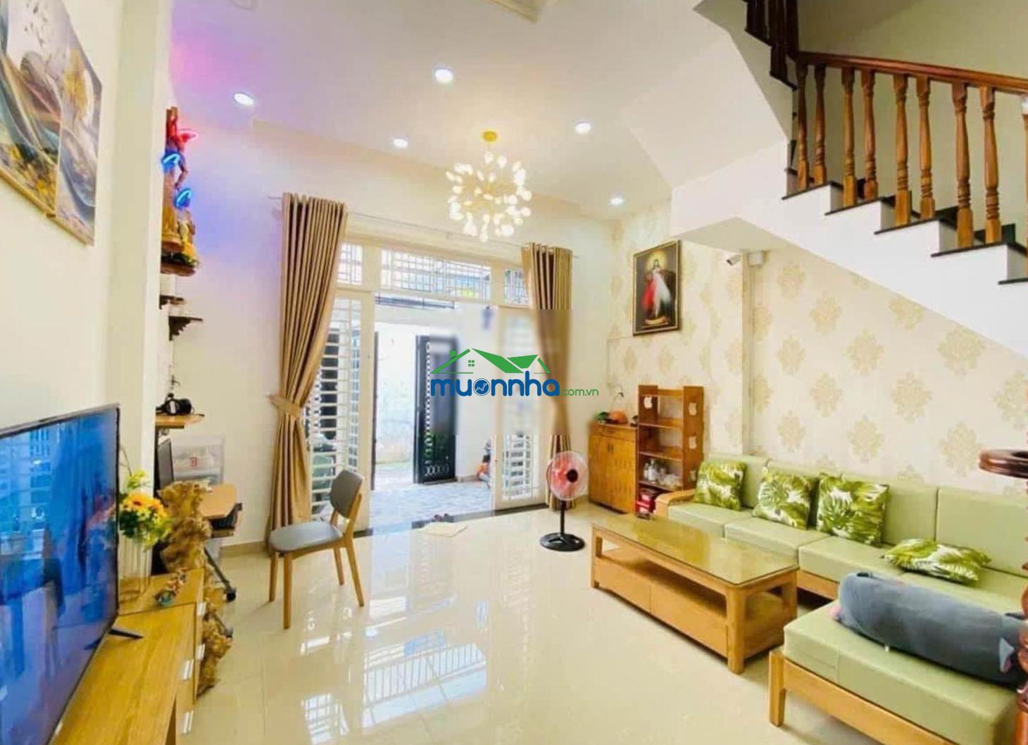 5 tỷ 850 - 64.4m² - nhà 4 tầng - 4pn - hẻm xe hơi - bà hom q6 - 3