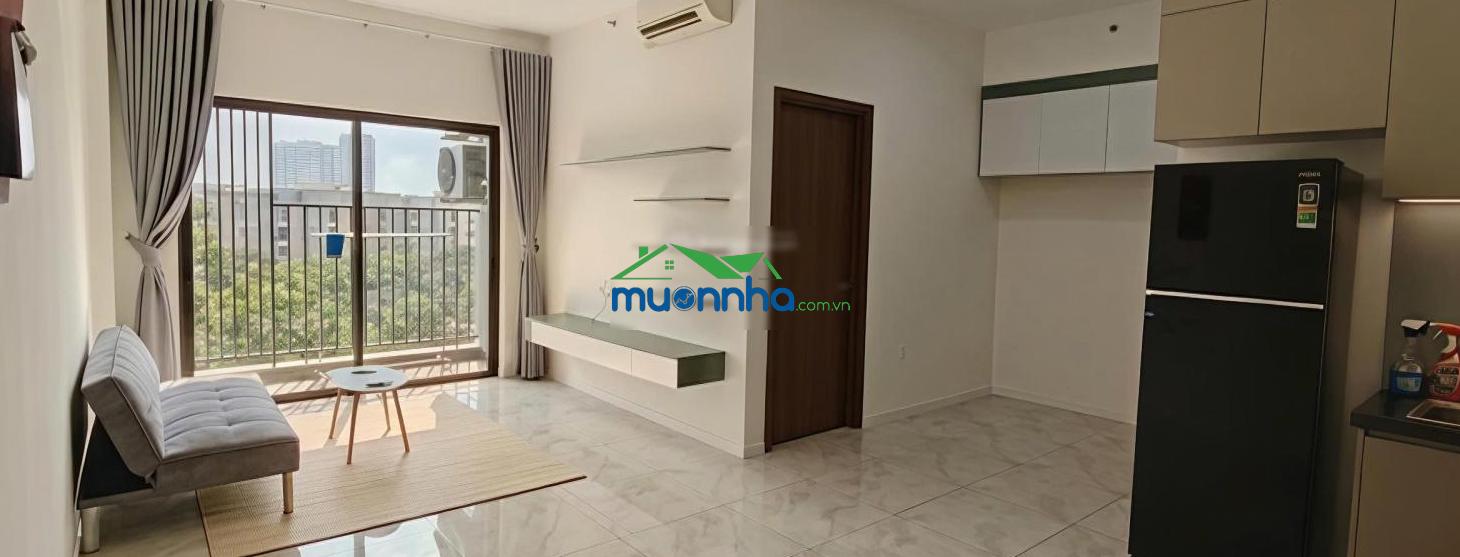 Cho thuê 1pn+ view trực diện công viên tầng thấp tại the privia - 51m2 - full nội thất có máy lạnh - 4