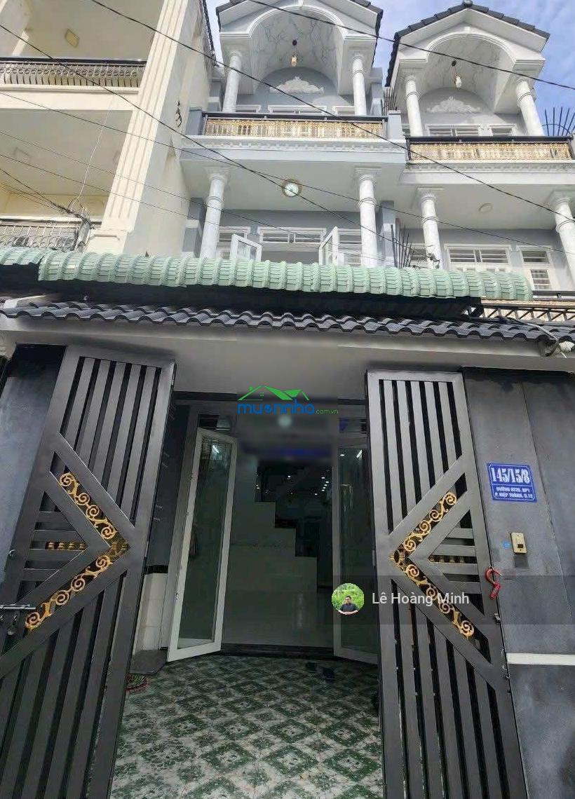 Nhà phố 70m2 đúc 2 lầu hẻm 4.5m đường hiệp thành 35. gần st metro
