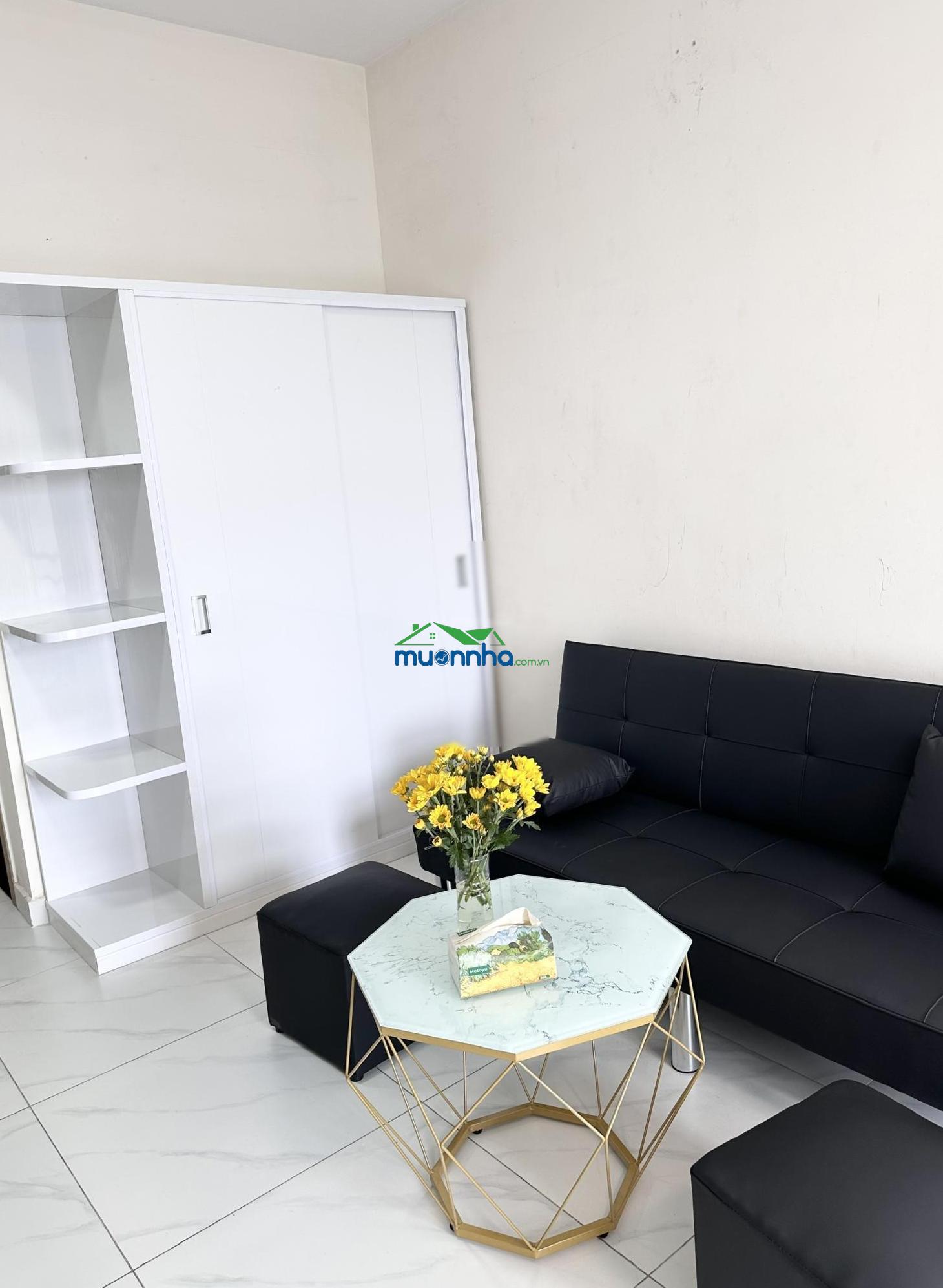 Cho thuê căn hộ studio 5,5 triệu, 37m², full nội thất tại happy one - 4