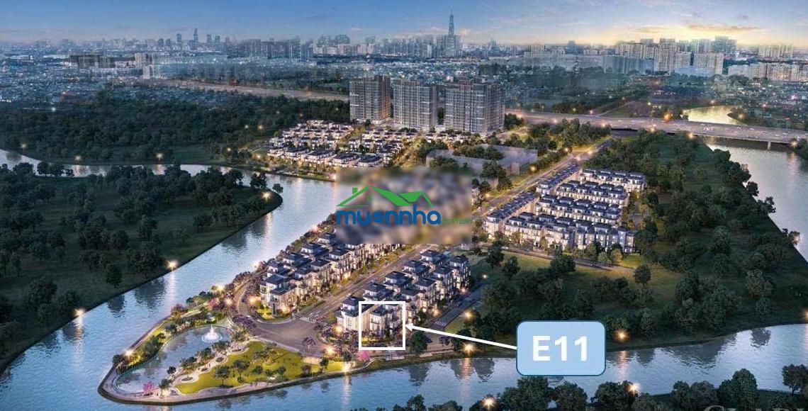 Biệt thự đơn lập mặt tiền giáp sông độc bản khẳng định vị thế chủ nhân