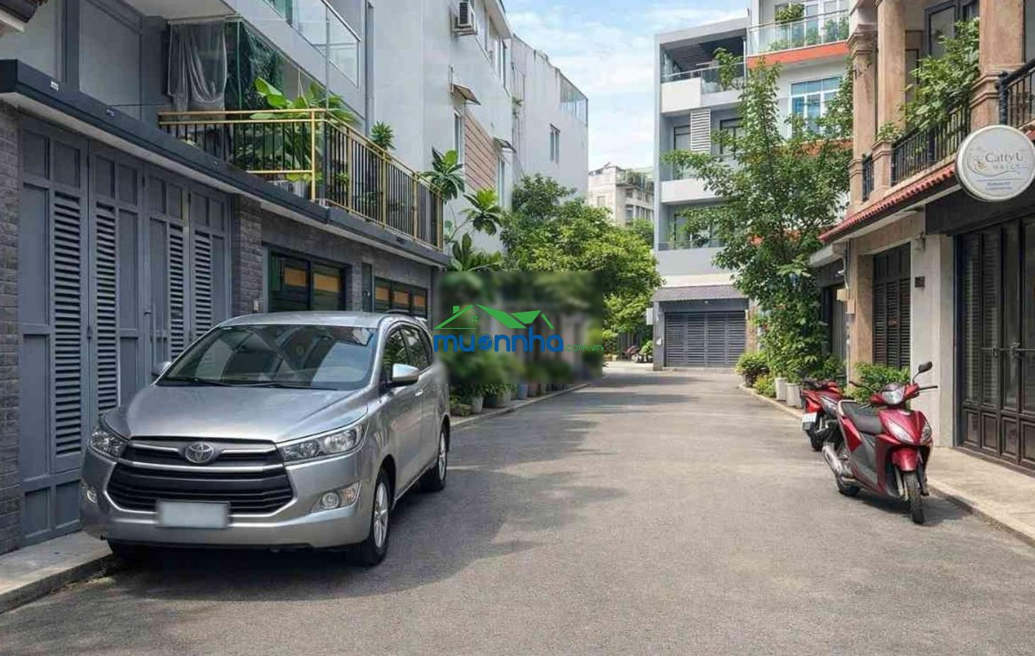 Nhà 4 tầng, hẻm xe hơi tránh nguyễn thái sơn, 5.7x10, kế bên đh văn lang