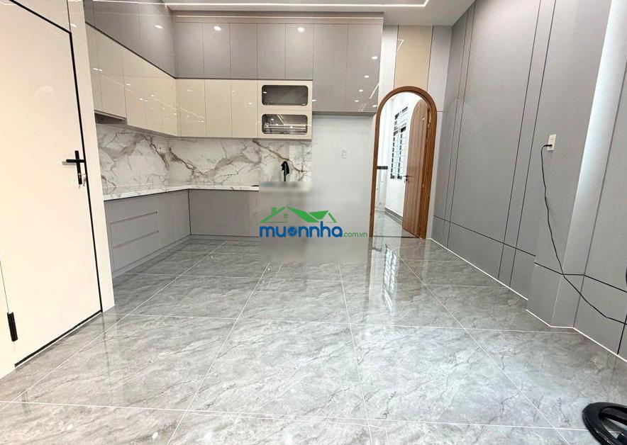 Sát nguyễn văn khối - gò vấp - hẻm xe hơi tới nhà - nhà mới xây đẹp full nội thất