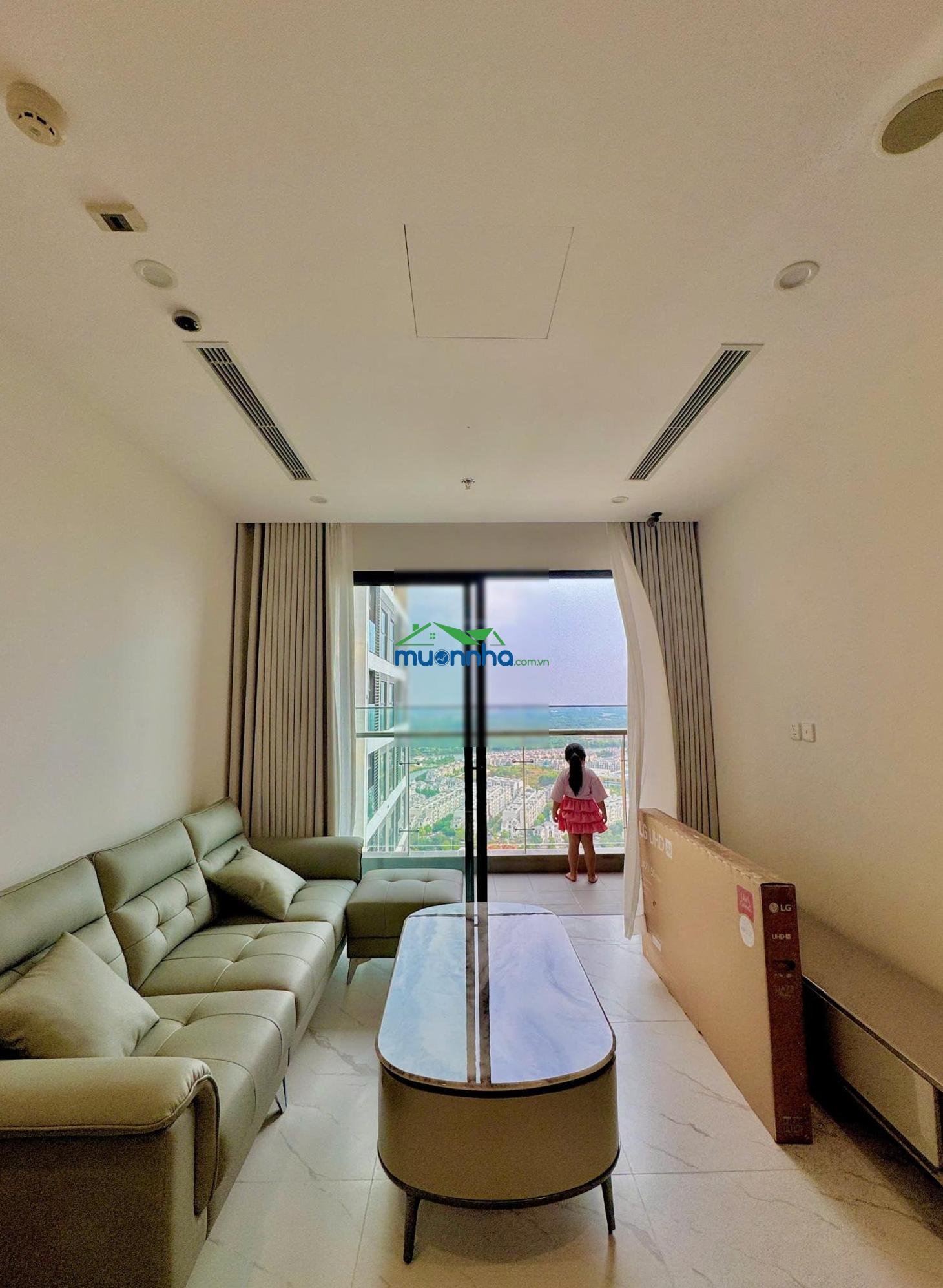 Cho thuê 2pn full nội thất luxury 18tr view trực diện công viên và sông đồng nai tại opus one