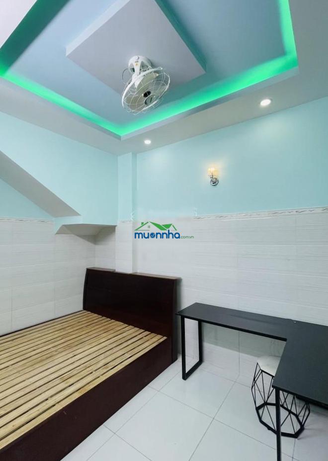 Nhà 4 tầng, 8,15 tỷ, 4,2m x 14m vuông a4, lạc long quân, tân bình, hẻm 4,5m thông, 7pn - 4