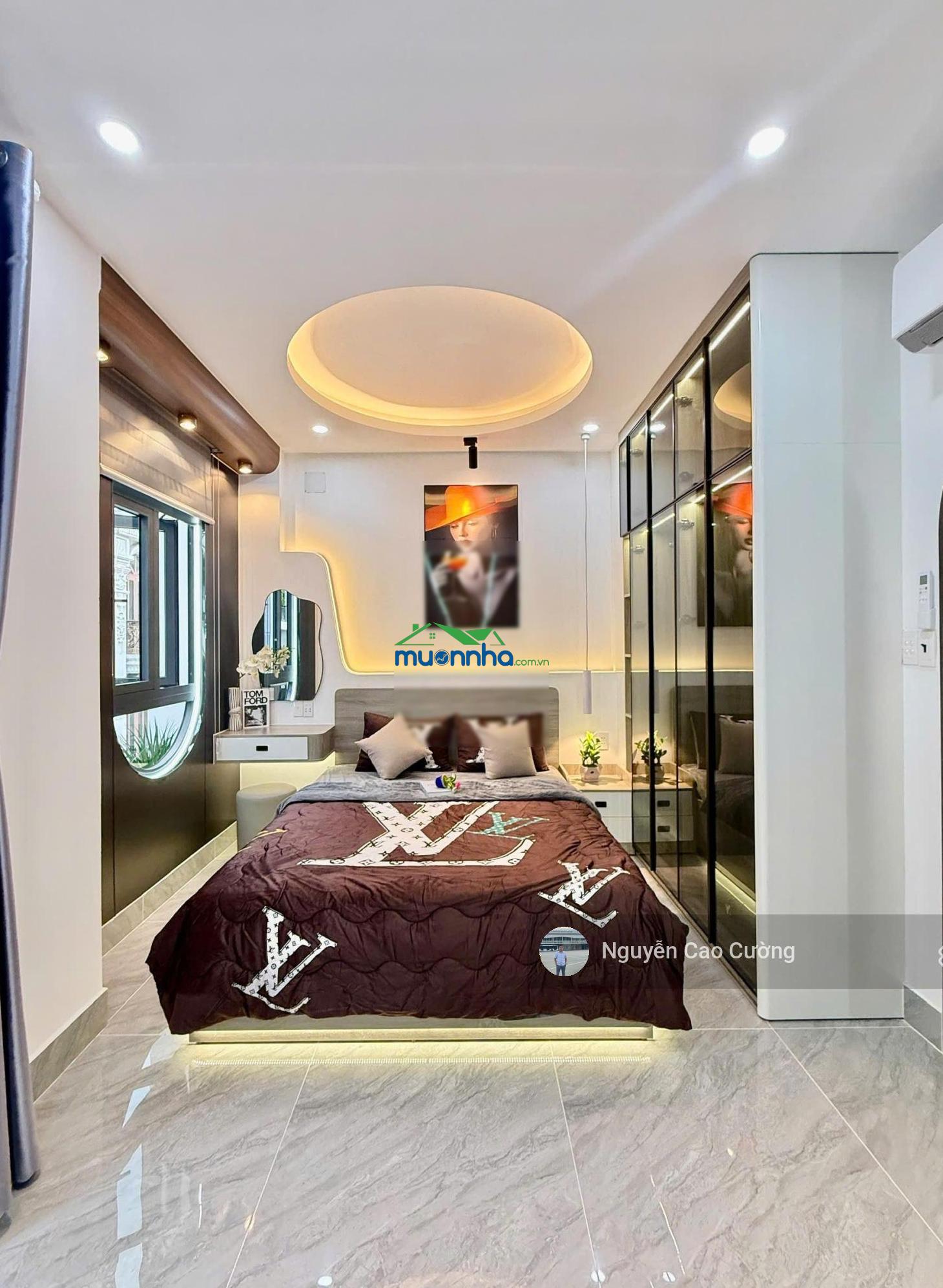 Siêu phẩm thang máy 1 lửng 3 lầu ngang 5m đường dương thị mười gần bệnh viện q12 - 3