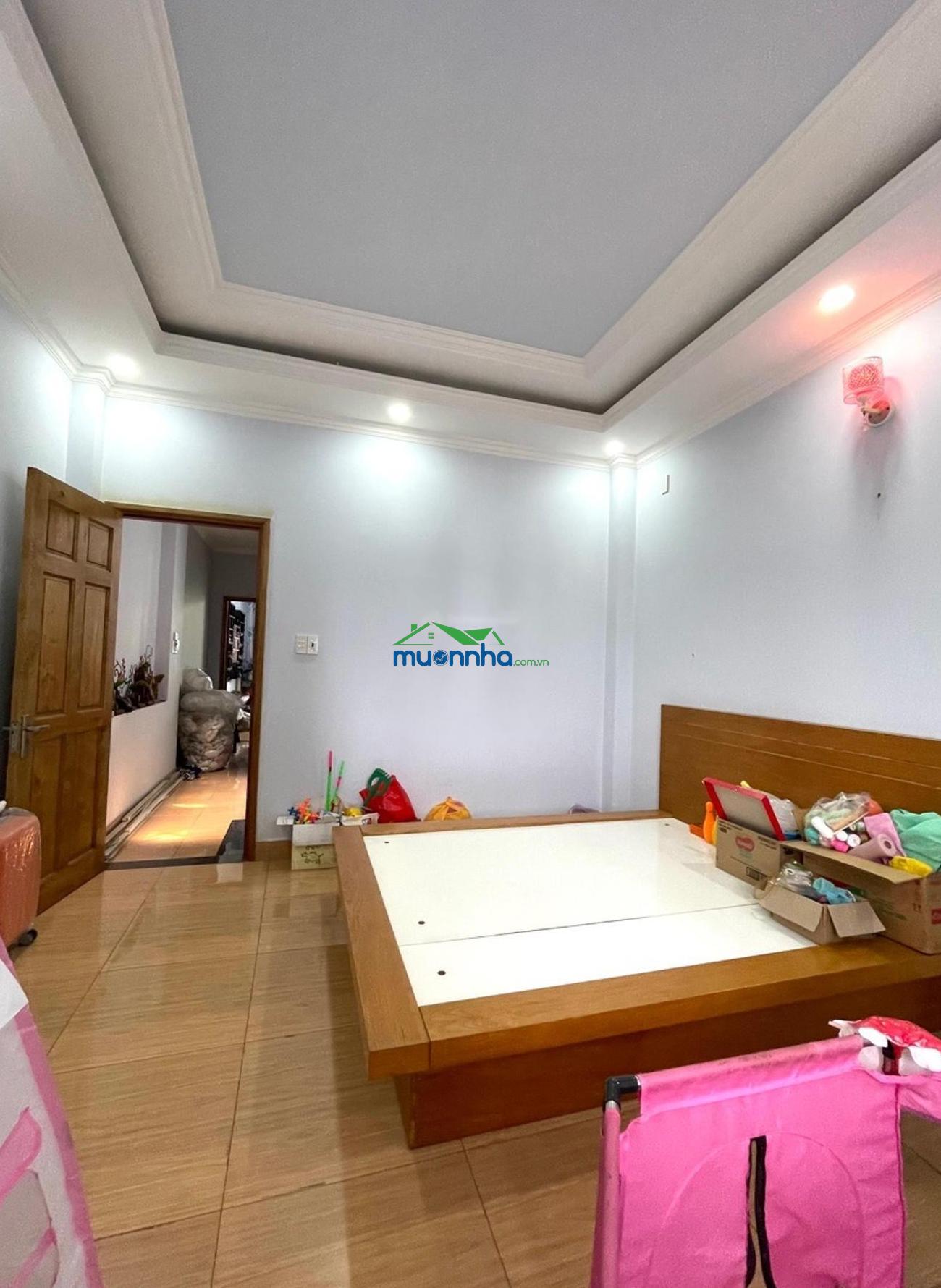 Bán nhà 4 tầng 4pn 4wc đông hưng thuận 2 quận 12, đường 6m xe oto ngủ trong nhà, giá 6.x tỷ còn tl