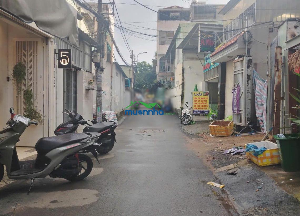 Định cư úc cần bán gấp nhà hẻm 6m bùi đình túy - hẻm 1 sẹc - hẻm thương mại. dt: 4.5x14m. trệt, lầu - 3