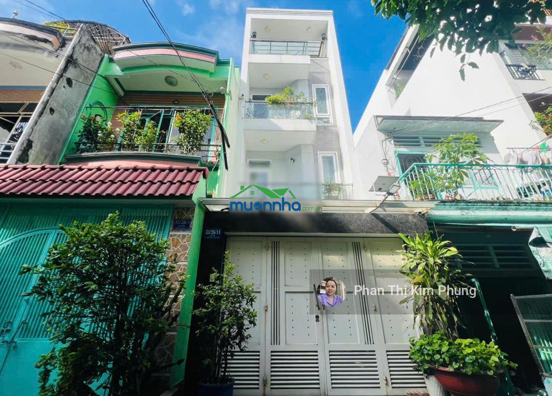 Bán nhà hẻm 33 gò dầu ngay tân sơn nhì 4x20m 2 lầu sân thượng 9.9 tỷ tl - 2
