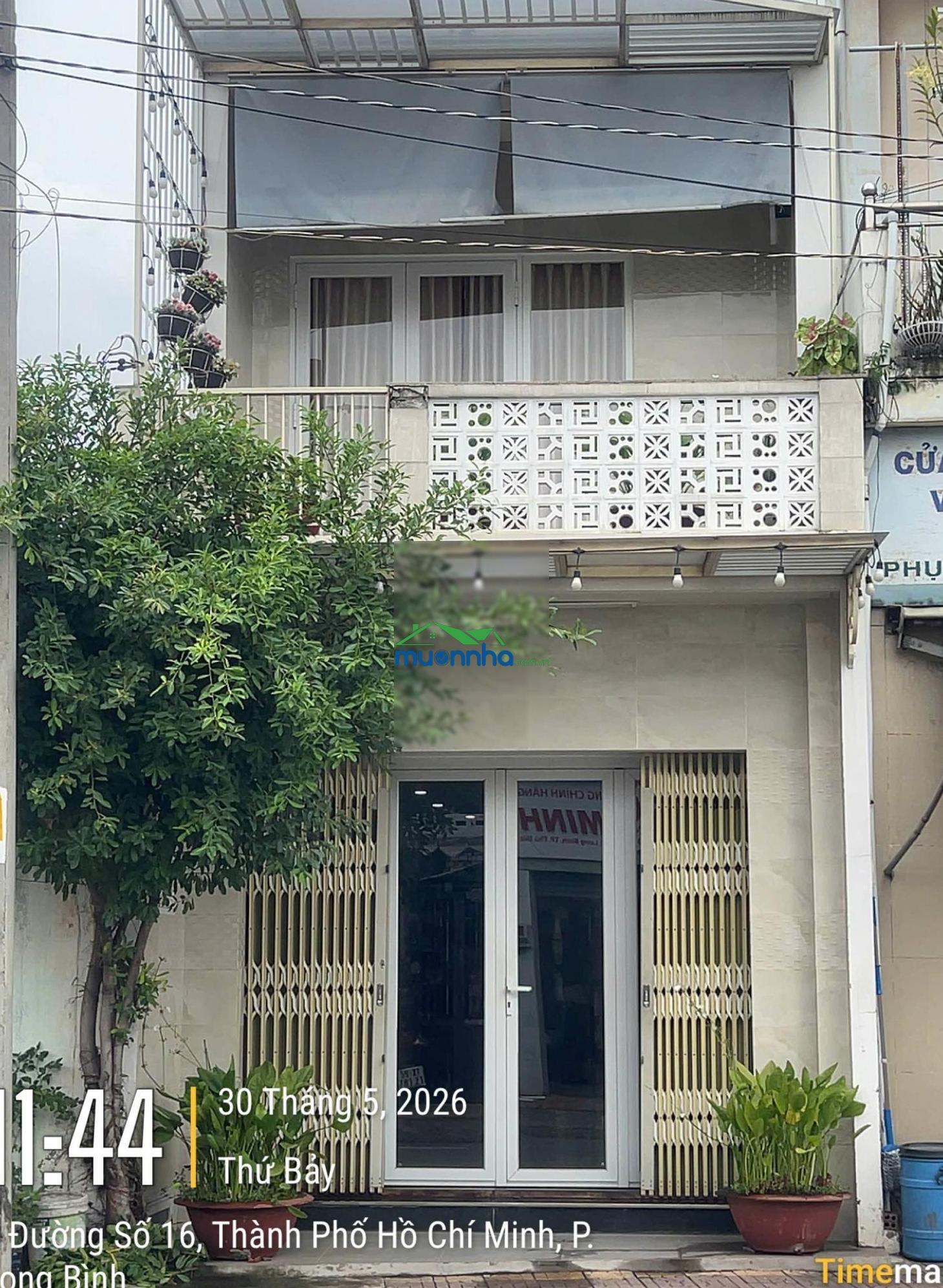 Nhà mặt tiền 82.6m2, 2 phòng ngủ, đường 16, p. long bình, tp. thủ đức - 4