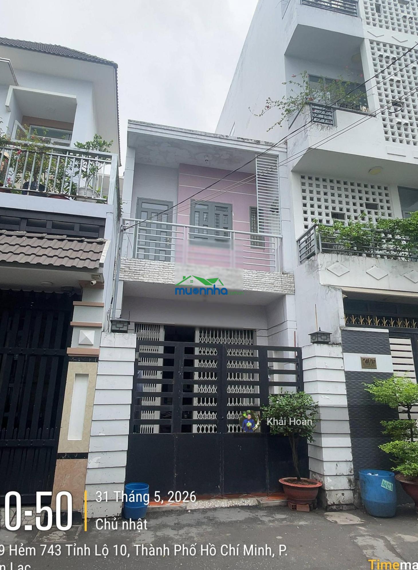 Nhà hẻm xe tải 743/ tỉnh lộ 10 thông đường 29 khu tên lửa, 4 x 22m, 1 trệt 1 lầu, 7.6 tỷ (tl) - 4