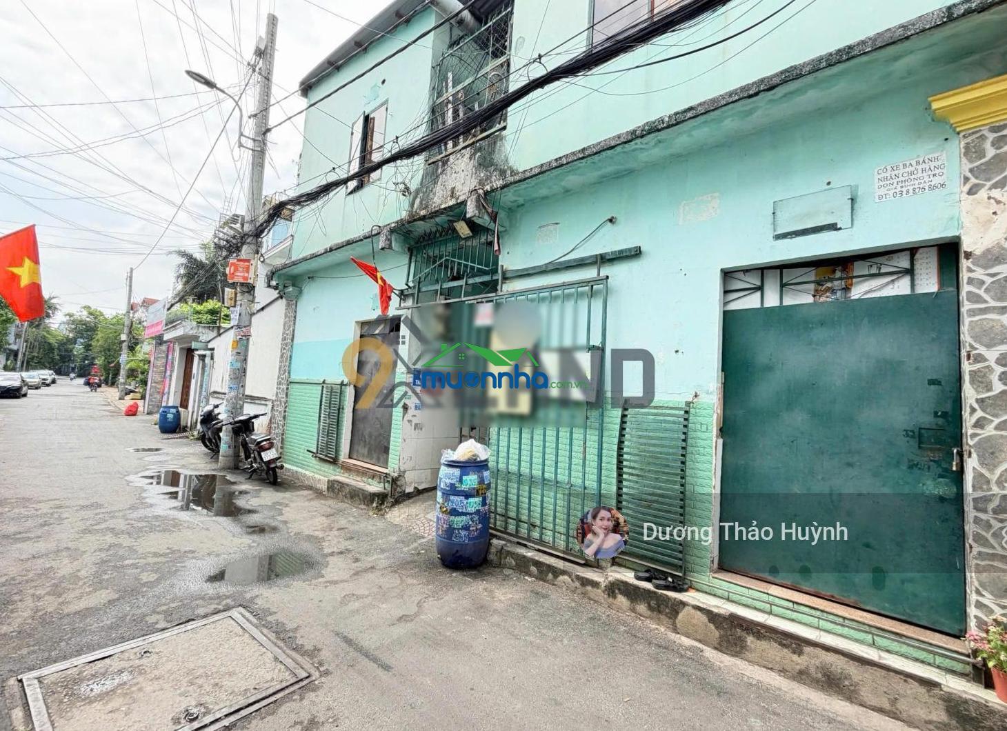 Bán chdv 183m2(9.07x20.2m) - thu nhập 40 triệu/th ngay hoàng diệu 2 - đường 6m thông oto - 2