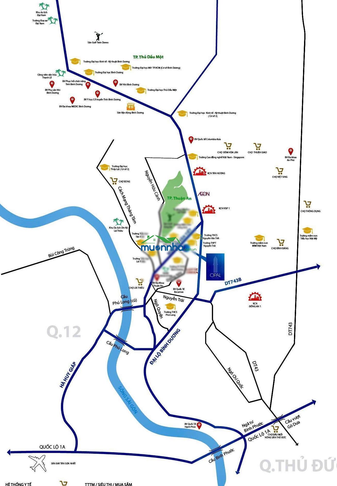 Cho thuê gấp cc opal skyline 5,5 triệu, 2pn2wc 62m2 ở nguyễn văn tiết, thuận an. giá tốt hàng hiếm.