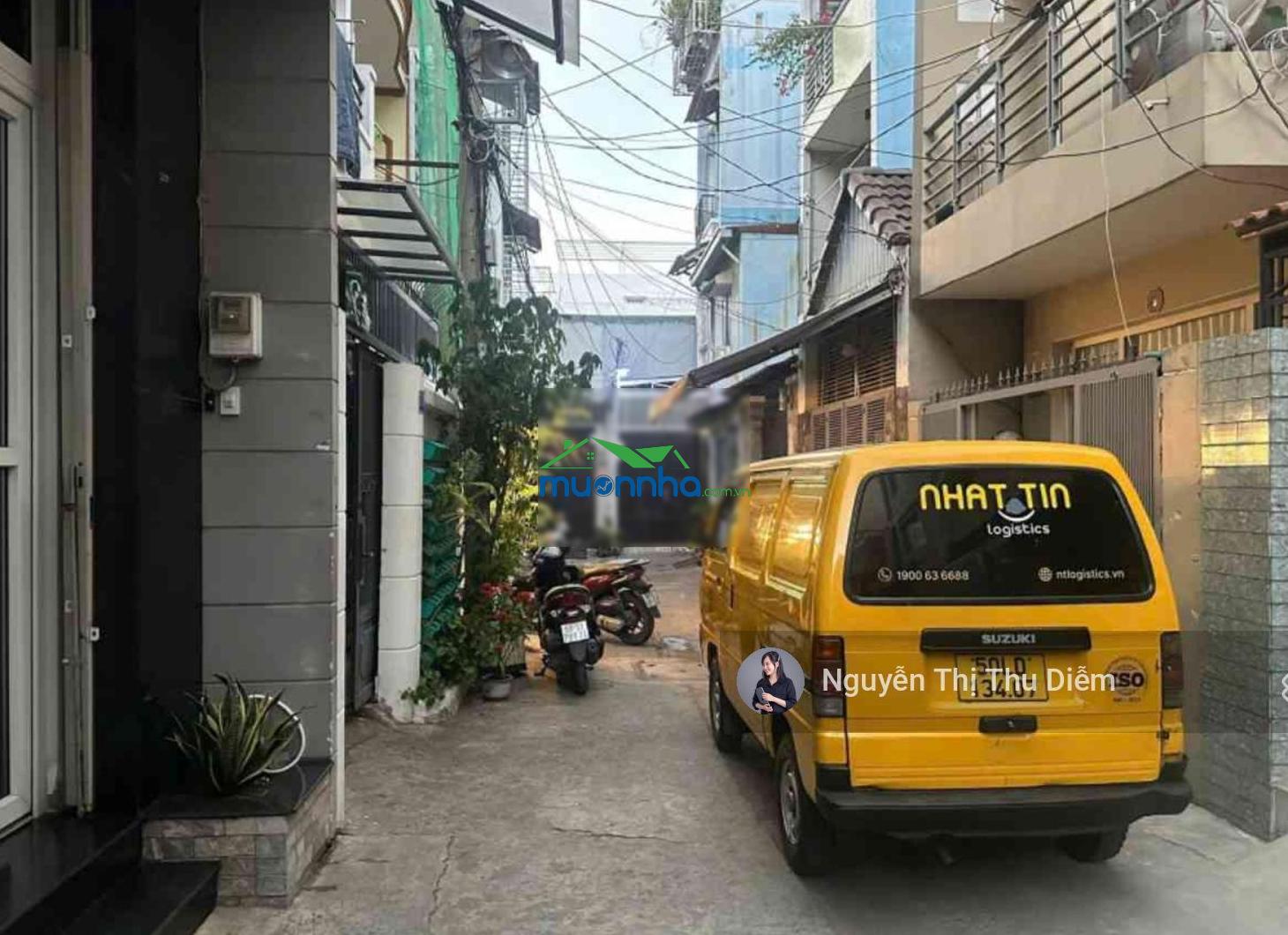 Hẻm xe hơi - gần bà chiểu - 4 tầng btct - 52m² (4m x 13m) - 4pn - sổ vuông - 4