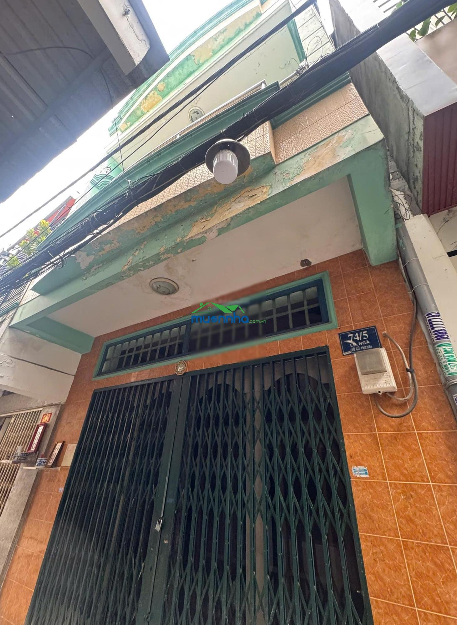 Bán nhà trệt lầu đúc btct hẻm lê ngã khuông việt, q. tân phú - 4.2 tỷ - 4