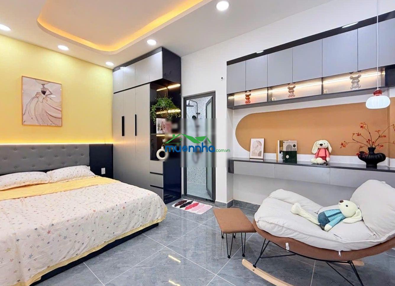 Nhà mới đẹp phan văn trị - 36m² - hẻm xe hơi - ngay chợ cây thị - 10' sân bay - bình thạnh
