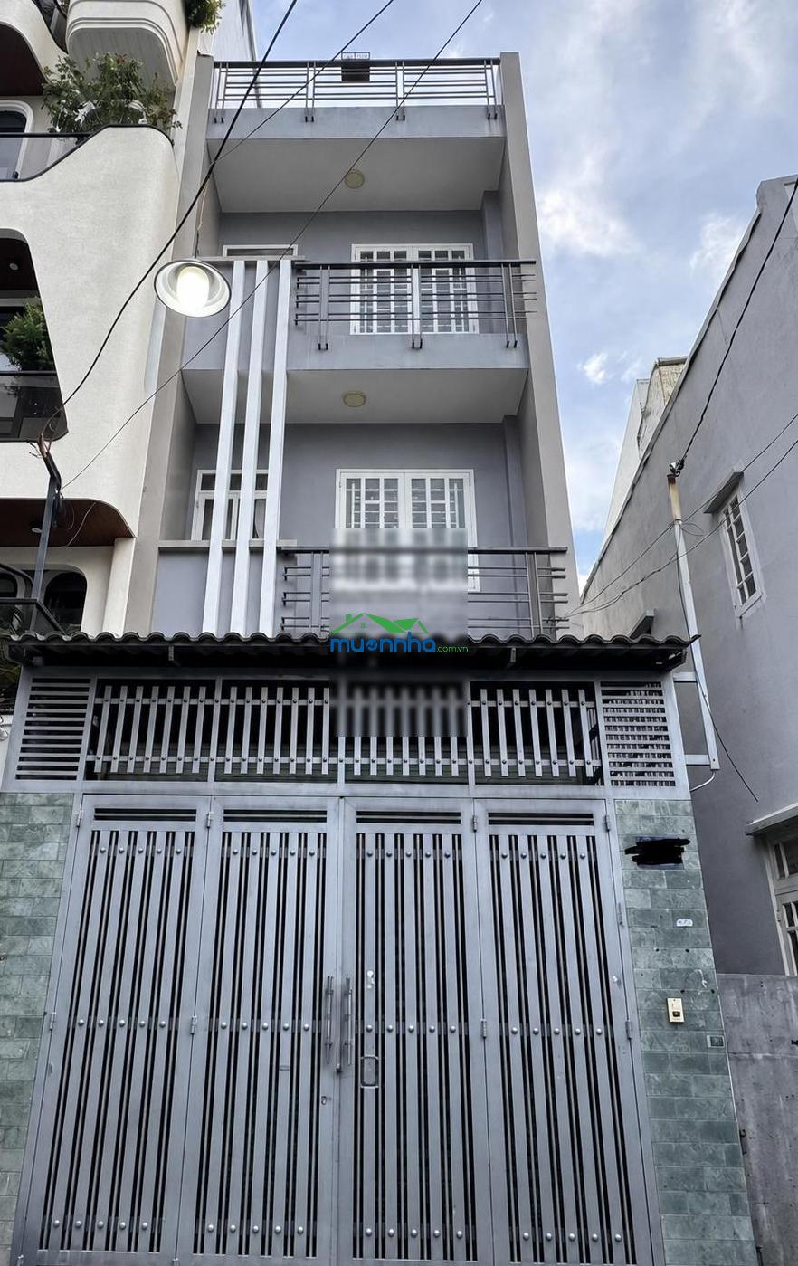Nhà 3 tầng, đường 6m phạm văn chiêu, dt: 4m x 14,3m - giá: 6,8 tỷ tl