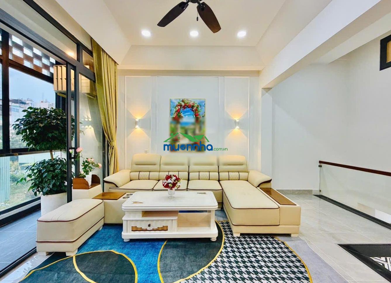 Nhà siêu đẹp phan huy ích - 4.5x17m - 5 tầng - full nội thất - khu đồng bộ hẻm xe hơi đỗ - 10.6 tỷ - 2