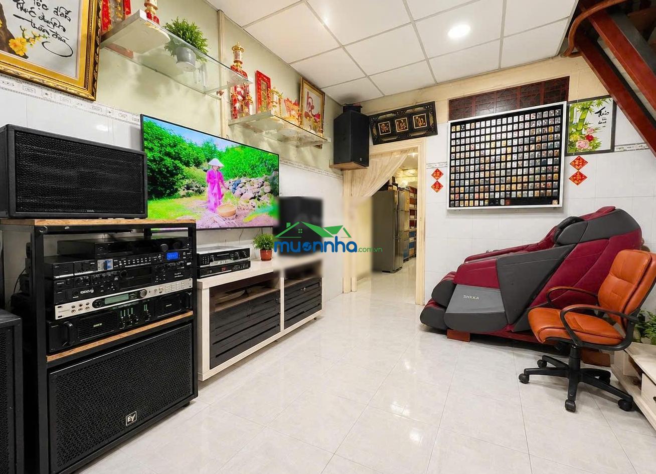 Nhà bán. hẻm 3m đường phan văn hân, phường gia định (p.19) cũ, q.bình thạnh, tp.hcm