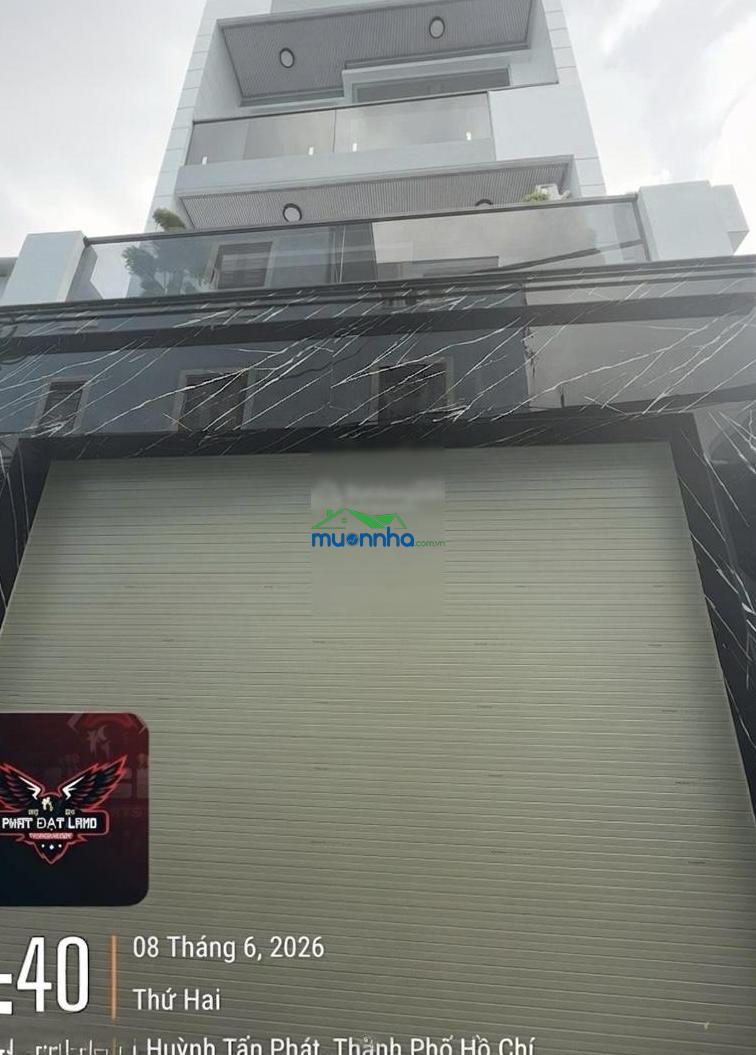 Q7 nhà mới 3 tầng 4pn full nội thất - huỳnh tấn phát - 51,4m2 (4.8 x 11m) vuông đẹp - 2