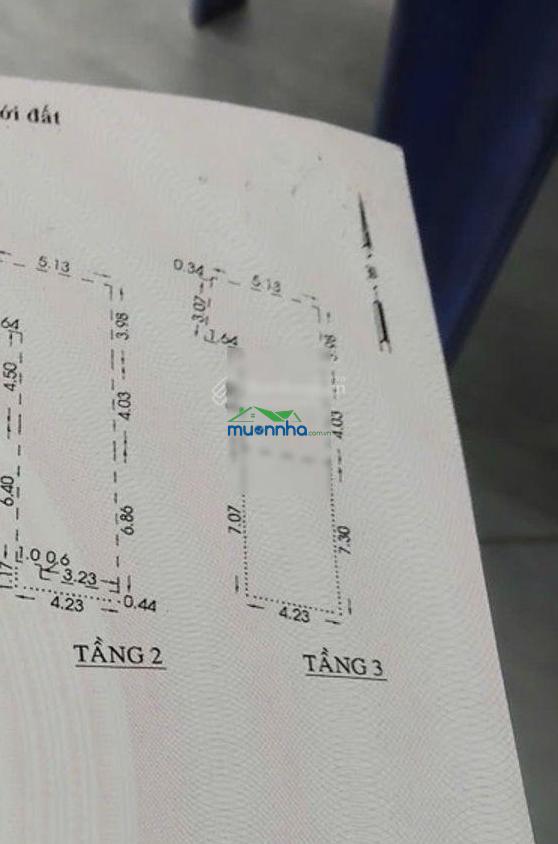 Hẻm ôtô đường 16a, nhà đúc 3 tầng, 4.3x19m nở hậu 4 phòng ngủ, 77m2, giá 6.18 tỷ (tl) - 3
