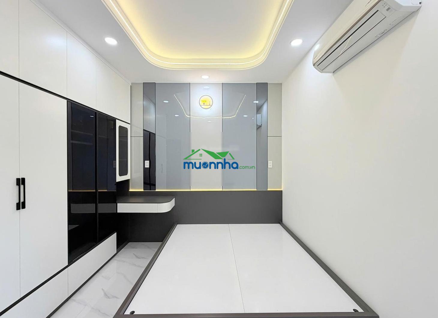 Nhà xây mới đường hương lộ 2 giáp ngã tư bốn xã (đoạn 2 chiều) - đường trước nhà 7m thông - 56m2