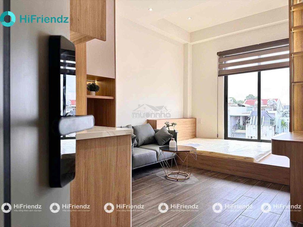 Cho thuê studio mới xây  ban công ngay vạn phúc city - đại học luật cs - 2