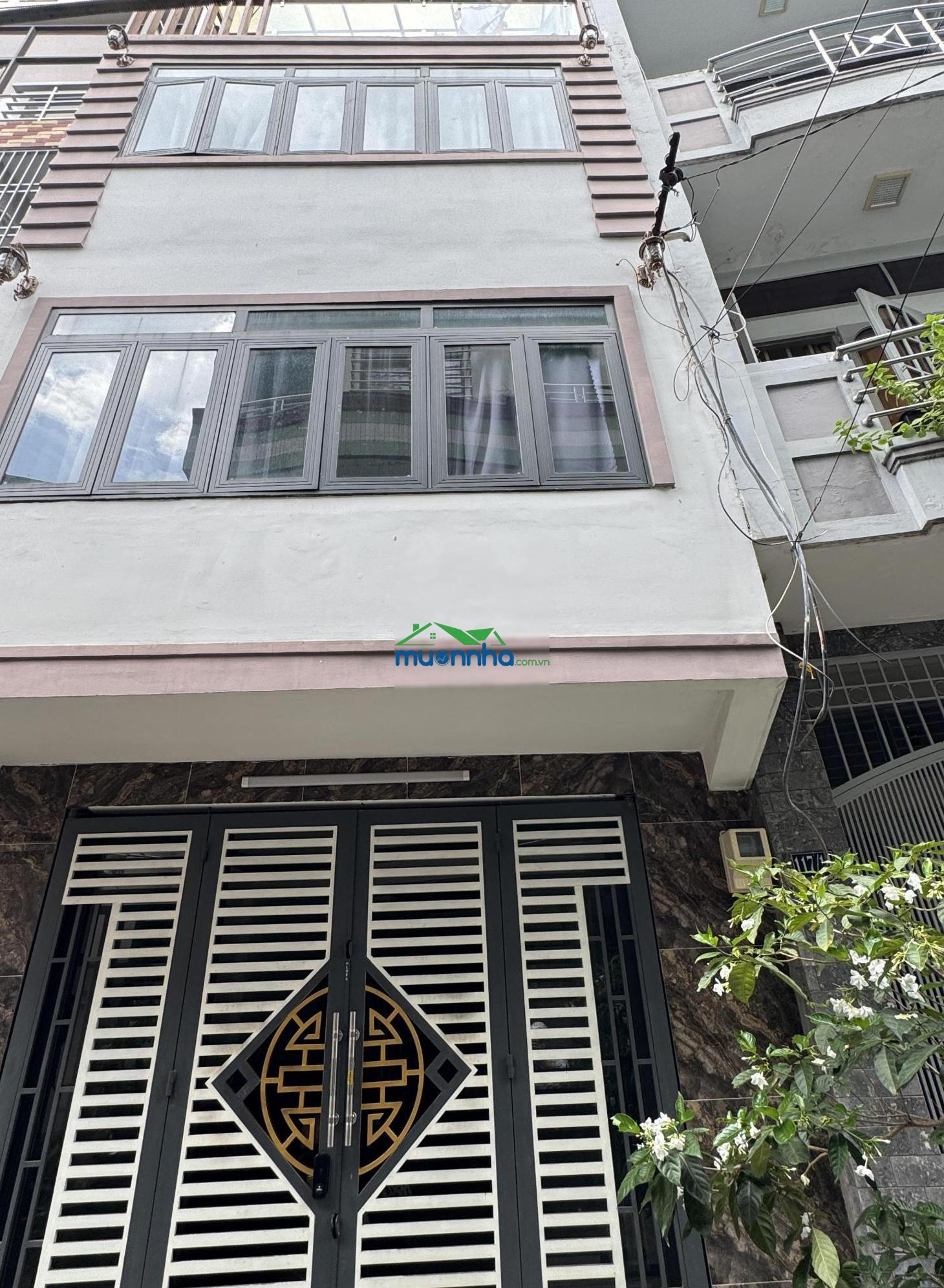 Hxh an bình quận 5, 10 tỷ vnd, 44 m2 ngang 4m nở hậu, 4 tầng giá ưu đãi
