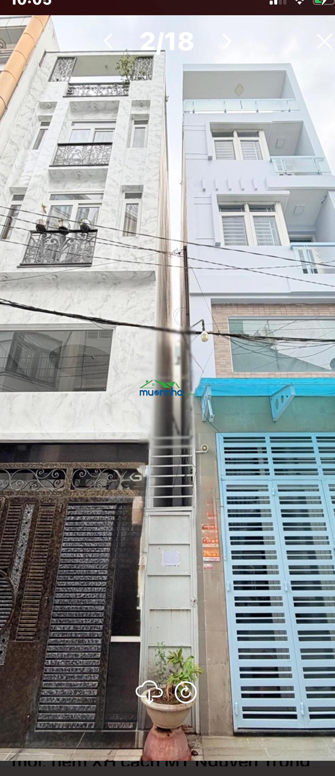 Phú nhuận nhà mới 5 tầng hẻm xe hơi ngủ nhà 62m chỉ 12.9 tỷ tl - 4