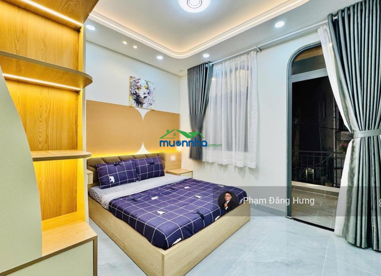 Bình thạnh hẻm oto bùi đình túy, chợ bà chiểu, giáp quận 1, 43.4m2, 3 tầng full nội thất, 7.9 tỷ - 2