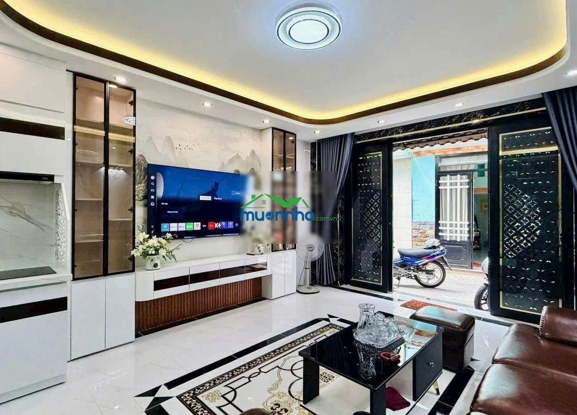 Nhà mới 5 tầng đường số 7 gò vấp - giáp phú nhuận full nội thất cao cấp - 4