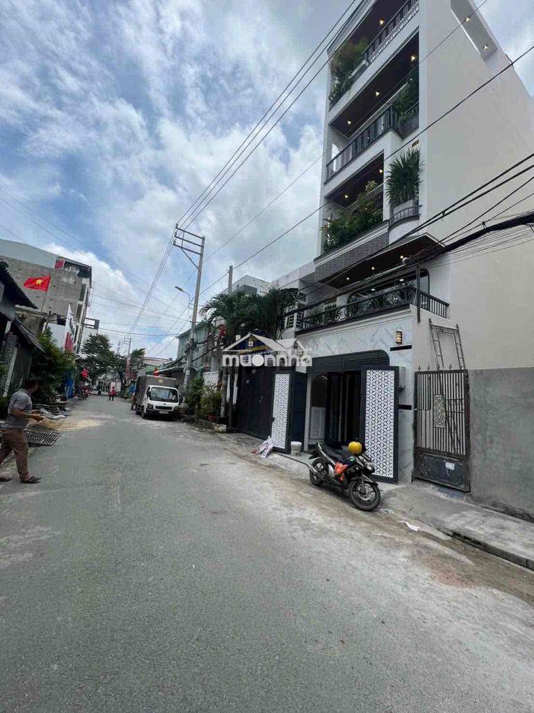 Nhà 1 xẹt hà huy giáp ngay ngã tư ga ( 4 x 18m ) 4 lầu