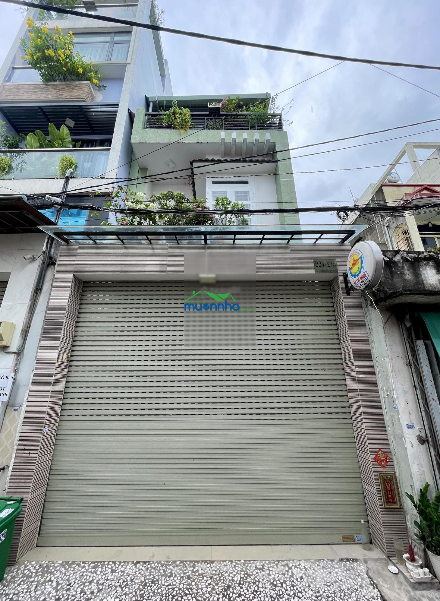 Chỉ 150tr/m2 ngay cư xá u tàu ung văn khiêm p. 25 bình thạnh - 4 tầng ngang 5x15m - giá 11.5 tỷ tl - 3