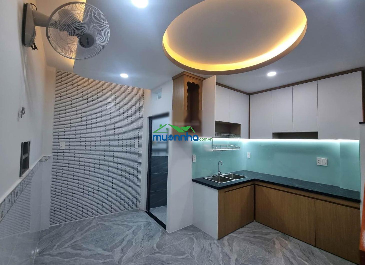 Nhà đẹp 4x10m, 1 lầu cho khách hơn 3 tỷ. hẻm 5m xe hơi vô thoải mái. tân thới hiệp quận 12 - 3